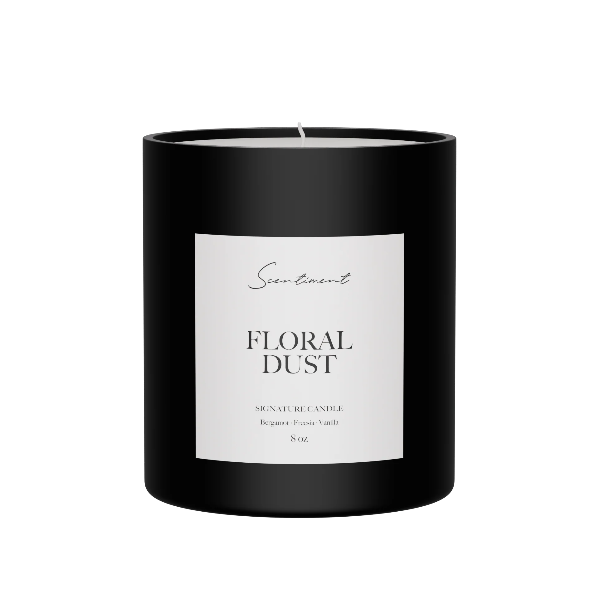 Floral Dust Candle